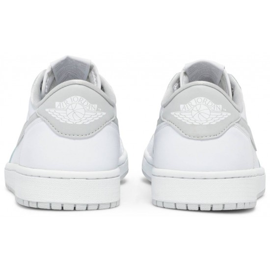 Jordan 1 Retro Low OG 'White Neutral Grey'
 BIANCO/GRIGIO NEUTRO AJ 1 Scarpe 705329 100