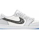 Dior x Jordan 1 Low
 Grigio lupo/Vela/Polvere di foto/Bianco AJ 1 Scarpe CN8608 002