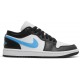 Donne Jordan 1 Low 'Black University Blue'
 Nero/Bianco/Blu Università AJ 1 Scarpe DC0774 041