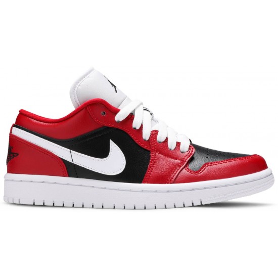 Donne Jordan 1 Low 'Chicago Flip'
 Palestra Rosso/Bianco/Nero AJ 1 Scarpe DC0774 603