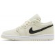 Donne Jordan 1 Low 'Coconut Milk'
 Latte di cocco/Nero/Bianco AJ 1 Scarpe DC0774 121