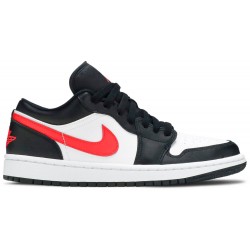 Donne Jordan 1 Low 'Siren Red'
 Nero/Rosso Sirena/Bianco AJ 1 Scarpe DC0774 004