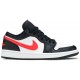 Donne Jordan 1 Low 'Siren Red'
 Nero/Rosso Sirena/Bianco AJ 1 Scarpe DC0774 004