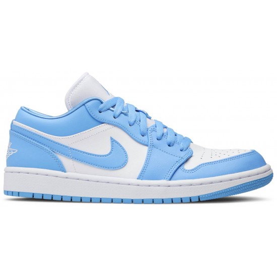 Donne Jordan 1 Low 'UNC'
 Università Blu/Bianco AJ 1 Scarpe AO9944 441