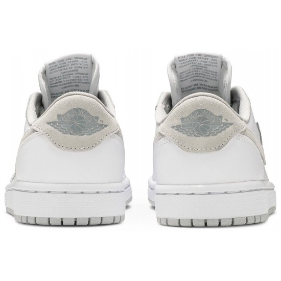 Donne Jordan 1 Retro Low OG 'Neutral Grey' 2021
 Bianco/Grigio Particellare/Grigio Neutro AJ 1 Scarpe CZ0775 100