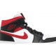 Jordan 1 Mid 'Black Gym Red' Bianco/rosso palestra/nero AJ 1 Scarpe554724 122