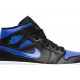 Jordan 1 Mid 'Black Hyper Royal'
 
Blu reale/Bianco/Nero AJ 1 Scarpe 554724 068