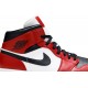 Jordan 1 Mid 'Chicago Black Toe' Nero/Rosso Palestra/Bianco AJ 1 Scarpe554724 069