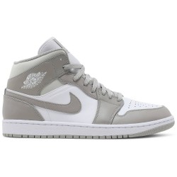 Jordan 1 Mid 'College Grey' College Grey/Light Bone/Bianco AJ 1 Scarpe554724 082