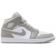 Jordan 1 Mid 'College Grey' College Grey/Light Bone/Bianco AJ 1 Scarpe554724 082