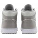 Jordan 1 Mid 'College Grey' College Grey/Light Bone/Bianco AJ 1 Scarpe554724 082