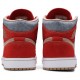 Jordan 1 Mid 'Denim Red'
 Cinabro/Canapa/Bianco AJ 1 Scarpe DM4352 600