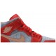 Jordan 1 Mid 'Denim Red'
 Cinabro/Canapa/Bianco AJ 1 Scarpe DM4352 600