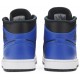 Jordan 1 Mid 'Hyper Royal' Nero/Hyper Royal/Bianco AJ 1 Scarpe554724 077