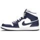 Jordan 1 Mid 'Obsidian'
 Bianco/Ossidiana-Oro Metallico AJ 1 Scarpe 554724 174