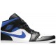 Jordan 1 Mid 'Racer Blue' Bianco/Nero/Blu Race AJ 1 Scarpe554724 140