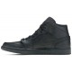 Jordan 1 Mid 'Triple Black'
 Nero/Nero/Nero AJ 1 Scarpe 554724 091