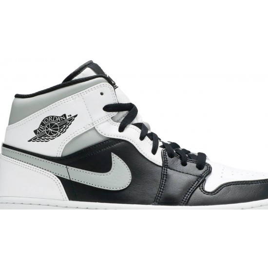 Jordan 1 Mid 'White Shadow'
 Grigio AJ 1 Scarpe 554724 073