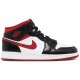 Jordan 1 Mid GS 'Black Gym Red'
 Bianco/rosso palestra/nero AJ 1 Scarpe DJ4695 122