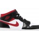 Jordan 1 Mid GS 'Black Gym Red'
 Bianco/rosso palestra/nero AJ 1 Scarpe DJ4695 122