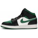 Jordan 1 Mid GS 'Black Pine Green'
 Nero/Bianco/Rosso palestra/Verde pino AJ 1 Scarpe 554725 067