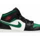 Jordan 1 Mid GS 'Black Pine Green'
 Nero/Bianco/Rosso palestra/Verde pino AJ 1 Scarpe 554725 067