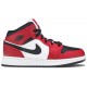 Jordan 1 Mid GS 'Chicago Black Toe'
 Nero/Rosso Palestra/Bianco AJ 1 Scarpe 554725 069