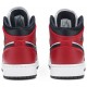 Jordan 1 Mid GS 'Chicago Black Toe'
 Nero/Rosso Palestra/Bianco AJ 1 Scarpe 554725 069