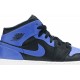 Jordan 1 Mid GS 'Hyper Royal'
 Nero/Hyper Royal/Bianco AJ 1 Scarpe 554725 077