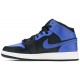 Jordan 1 Mid GS 'Hyper Royal'
 Nero/Hyper Royal/Bianco AJ 1 Scarpe 554725 077