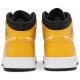 Jordan 1 Mid GS 'University Gold'
 Bianco/nero/oro universitario AJ 1 Scarpe 554725 170