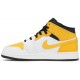 Jordan 1 Mid GS 'University Gold'
 Bianco/nero/oro universitario AJ 1 Scarpe 554725 170