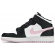 Jordan 1 Mid GS 'White Light Arctic Pink'
 Bianco/Rosa artico chiaro/Nero AJ 1 Scarpe 555112 103