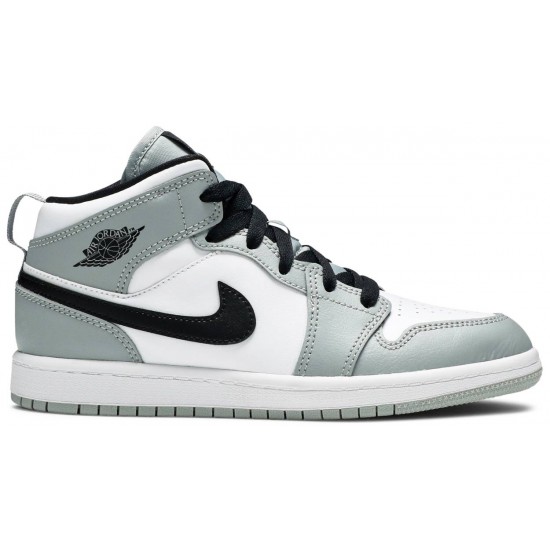 Jordan 1 Mid PS 'Light Smoke Grey'
 Grigio Fumé Chiaro/Nero/Bianco AJ 1 Scarpe 640734 092