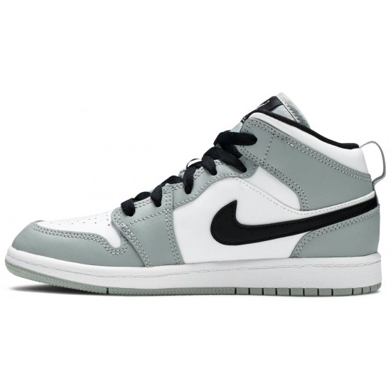 Jordan 1 Mid PS 'Light Smoke Grey'
 Grigio Fumé Chiaro/Nero/Bianco AJ 1 Scarpe 640734 092