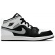 Jordan 1 Mid PS 'White Shadow'
 Nero/Bianco/Grigio Fumo Chiaro AJ 1 Scarpe 640734 073