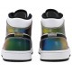 Jordan 1 Mid SE 'Heat Reactive - Color Change'
 Bianco nero AJ 1 Scarpe DM7802 100