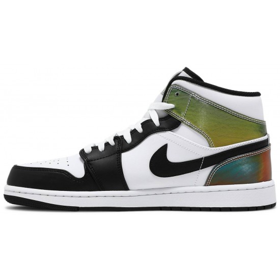 Jordan 1 Mid SE 'Heat Reactive - Color Change'
 Bianco nero AJ 1 Scarpe DM7802 100