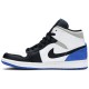 Jordan 1 Mid SE 'Royal Black Toe'
 Bianco/Nero/Luce Solar Flare Heather/Hyper Royal AJ 1 Scarpe 852542 102