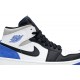 Jordan 1 Mid SE 'Royal Black Toe'
 Bianco/Nero/Luce Solar Flare Heather/Hyper Royal AJ 1 Scarpe 852542 102