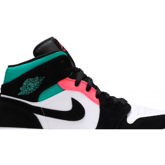 Jordan 1 Mid SE 'South Beach'
 Blu AJ 1 Scarpe 852542 116