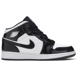 Jordan 1 Mid SE GS 'All Star 2021'
 Nero/Bianco/Nero AJ 1 Scarpe DD2192 001