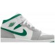 Jordan 1 Mid SE GS 'Grey Pine Green'
 Bianco/Grigio Fumo Chiaro/Verde Pino AJ 1 Scarpe DC7248 103