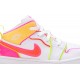 Jordan 1 Mid SE TD 'Edge Glow'
 Bianco/Hyper Crimson/Rosa Blast AJ 1 Scarpe CV4613 100