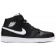 Jordan 1 Retro Mid 'Black White'
 Nero/Bianco-Bianco AJ 1 Scarpe 554724 038