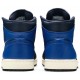 Jordan 1 Retro Mid 'Obsidian Royal'
 Ossidiana/Game Royal-Summit White AJ 1 Scarpe 554724 412