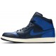 Jordan 1 Retro Mid 'Obsidian Royal'
 Ossidiana/Game Royal-Summit White AJ 1 Scarpe 554724 412