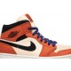 Jordan 1 Retro Mid SE 'Team Orange'
 Squadra Arancio/Nero AJ 1 Scarpe 852542 800