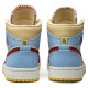 Maison Chateau Rouge x Jordan 1 Mid SE 'Fearless'
 Pale Vaniglia/Cannella AJ 1 Scarpe CU2803 200