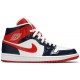 Donne Jordan 1 Mid 'Champ Colors'
 Midnight Navy/University Red AJ 1 Scarpe DJ5984 400